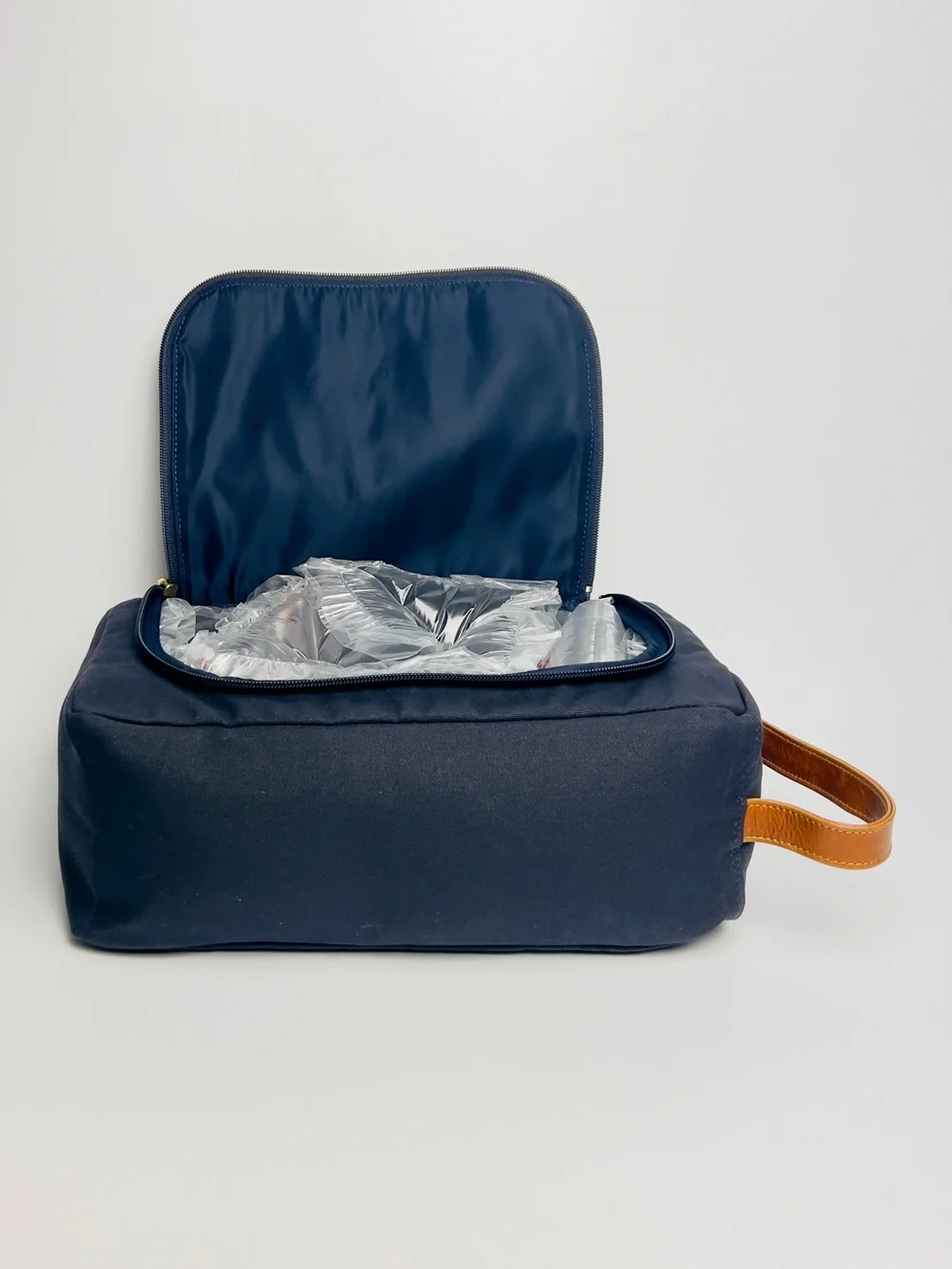 Smathers & Branson Navy Waxed Canvas Shoe Bag (7th Annual International)